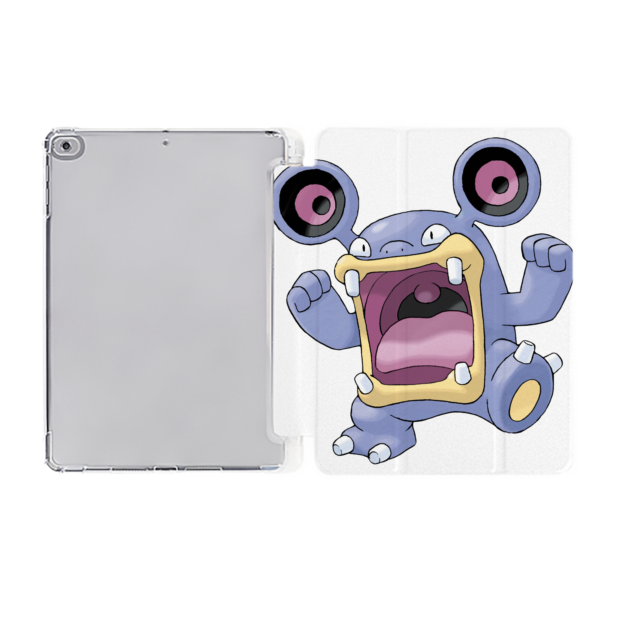 （画像用） ポケットモンスター Pokémon IPad ケース ペン収納付き 三つ折りスタンド PUレザー×シリコン 対応機種9.5/10.5/10.9インチ